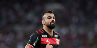 Fabrício Bruno em ação pelo Flamengo em 2024