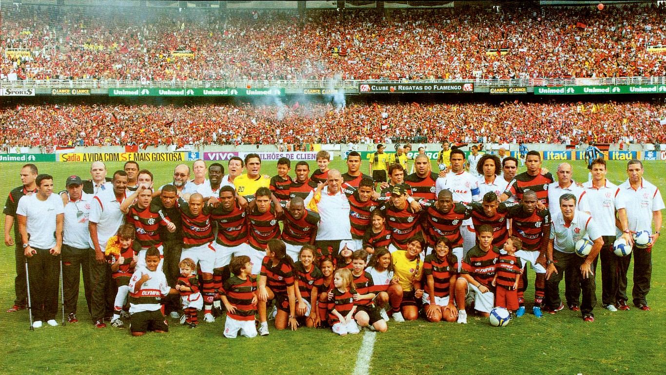 Time do Flamengo Hexacampeão Brasileiro 2009