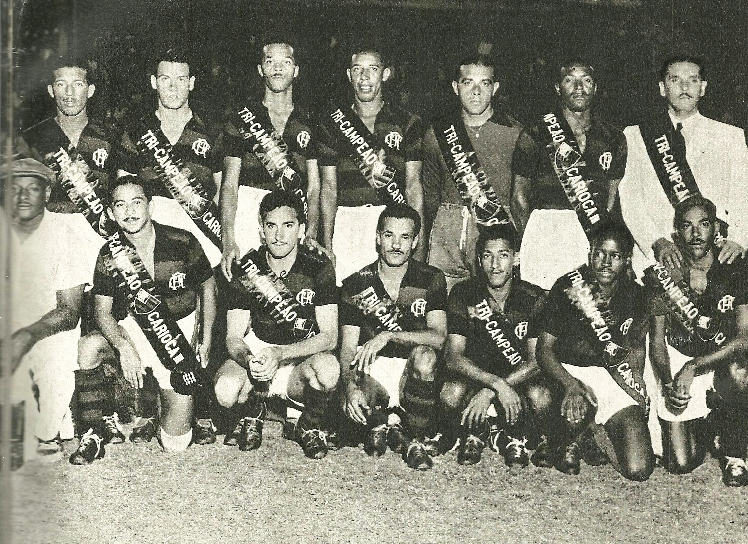 Time do Flamengo Tricampeão Carioca 1944