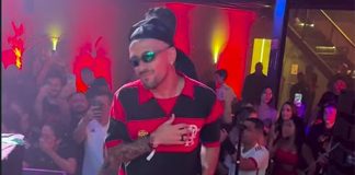 Arrascaeta dança na comemoração do título da Copa do Brasil do Flamengo