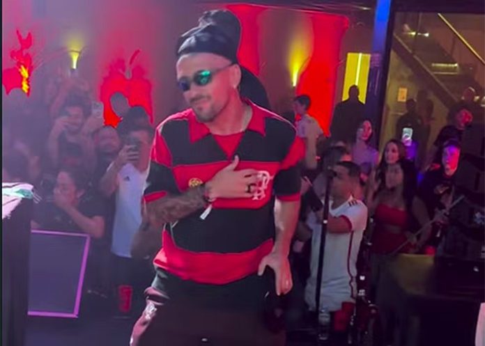 Arrascaeta dança na comemoração do título da Copa do Brasil do Flamengo