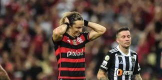 David Luiz perdeu pênalti no empate sem gols entre Flamengo x Atlético-MG