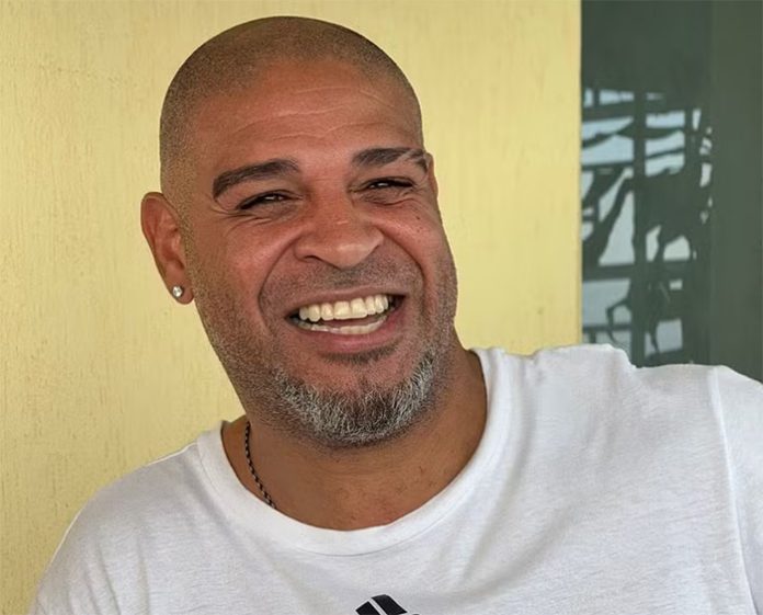 Adriano Imperador, ídolo do Flamengo