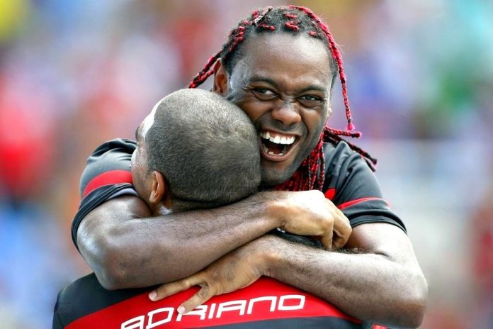 Vágner Love e Adriano Imperador, o império do amor no flamengo