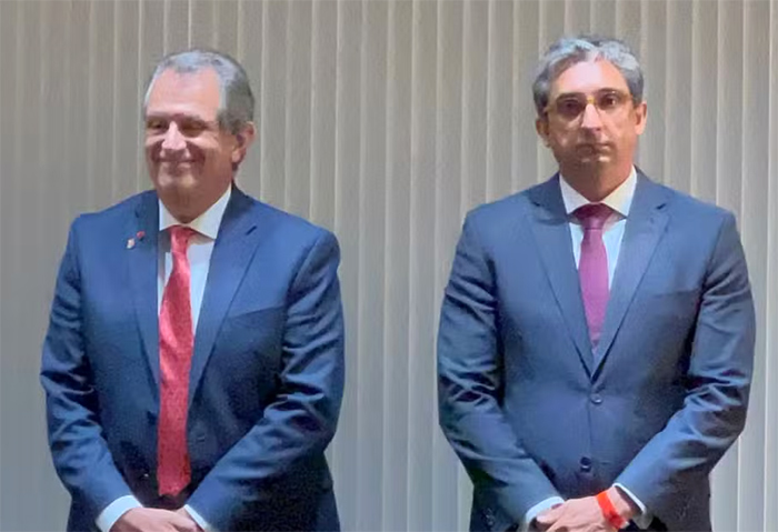 BAP e Flavio Willeman em posse para presidente do Flamengo