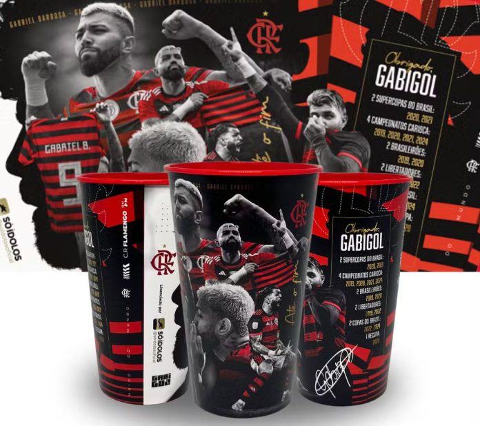 Copo de desepedida de Gabigol no Flamengo