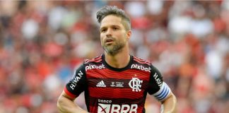 Diego Ribas capitão do Flamengo em 2022