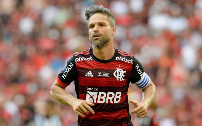 Diego Ribas capitão do Flamengo em 2022