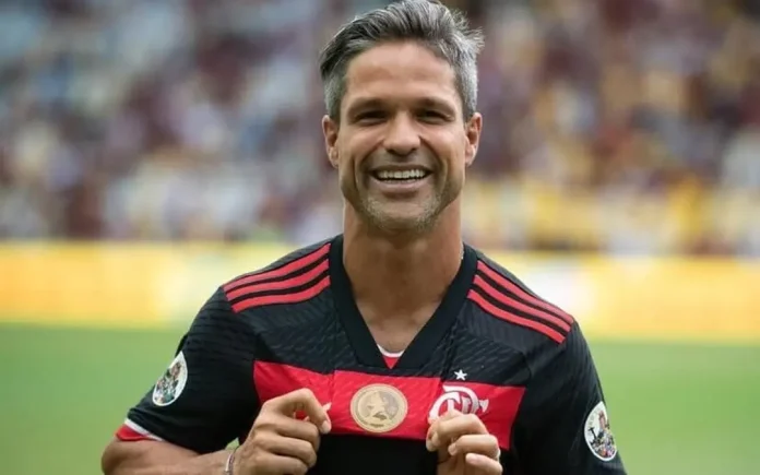 Diego Ribas na despedida do Adriano Imperador no Maracanã