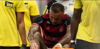 Everton Cebolinha lesionado