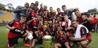 Time do Flamengo Campeão da Copinha 2018