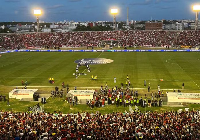 Flamengo x Nova Iguaçu se enfrentaram no Estádio Almeidão em 2024