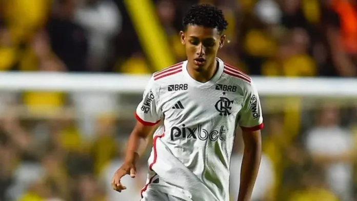 João Victor no sub-20 do Flamengo