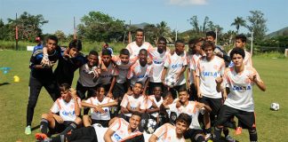 Geração 2000 no sub-15 do Flamengo em 2015