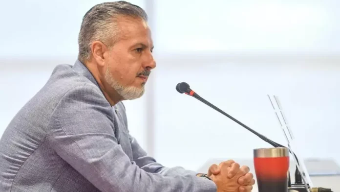 José Boto em apresentação no Flamengo