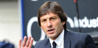 Leonardo enquanto dirigente do Milan