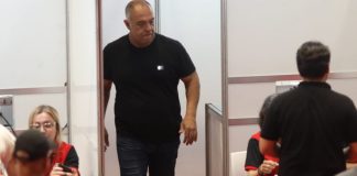 Marcos Braz em eleição no Flamengo