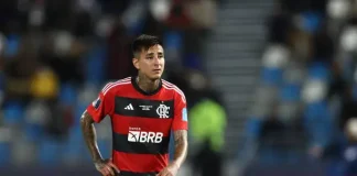 Erick Pulgar no Flamengo 2023