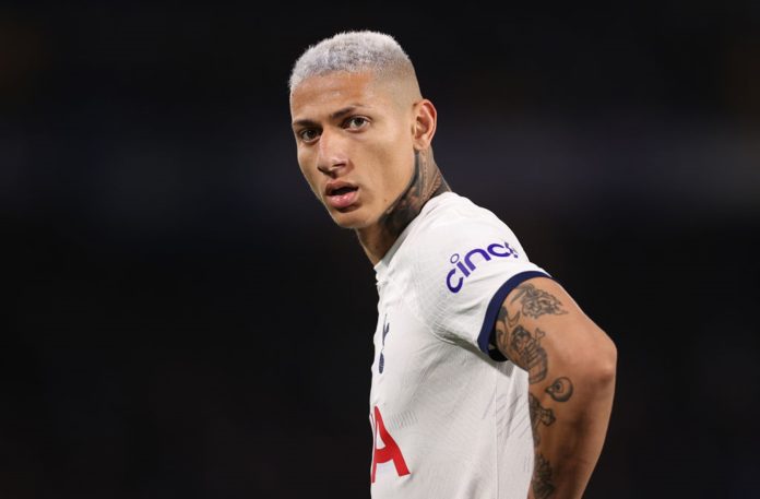 Richarlison no Tottenham