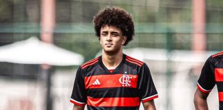 Ryan Roberto meia atacante do sub-16 do Flamengo