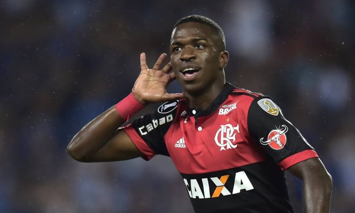 Vini Jr no Flamengo