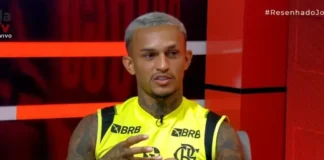 Wesley lateral direito do Flamengo