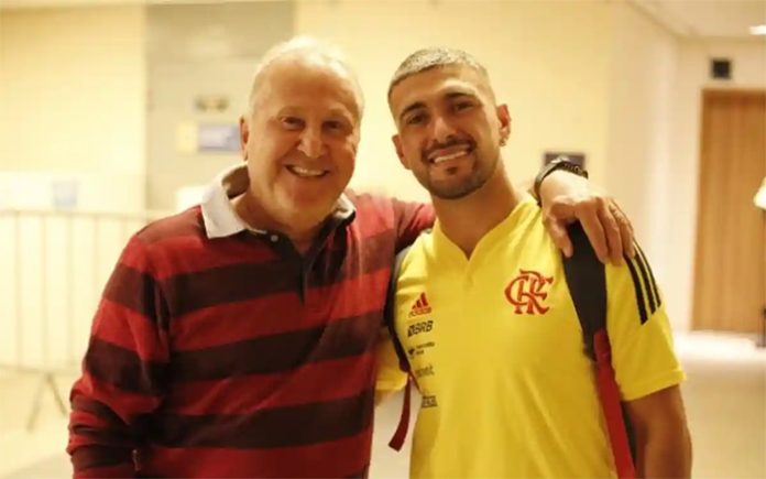 Zico, REI da Nação Rubro-Negra e o craque uruguaio Arrascaeta