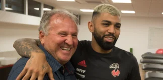 Zico e Gabigol, ídolos do Flamengo