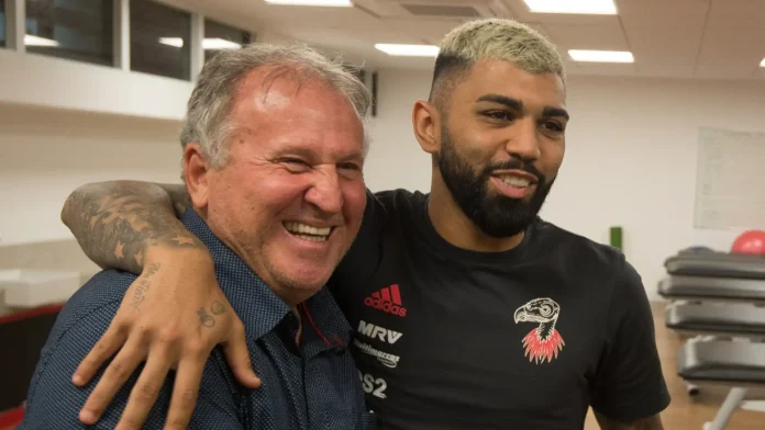Zico e Gabigol, ídolos do Flamengo