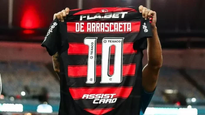 Arrascaeta e a camisa 10 do Flamengo