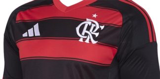 Camisa do Flamengo manga longa 2025