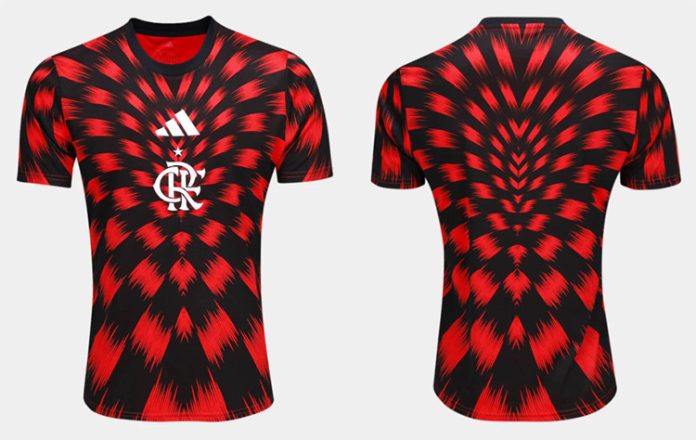 Camisa do Flamengo Pré-Jogo 2025