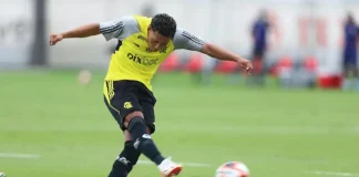 Daniel Sales marcou o gol da vitória do Flamengo
