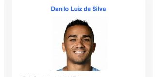 Danilo no BID da CBF