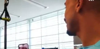 Danilo e Gerson em live no Ninho do Urubu