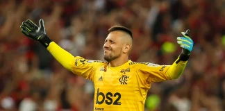 Diego Alves goleiro do Flamengo em 2019