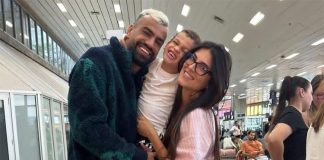 Fabrício Bruno embarca para se apresentar ao Cruzeiro — Foto: Reprodução / Instagram