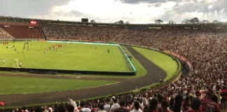 Flamengo no Parque do Sabiá, em Uberlândia-MG