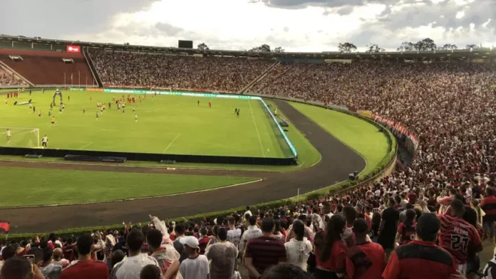 Flamengo no Parque do Sabiá, em Uberlândia-MG