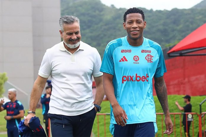 José Boto e Gonzalo Plata no Ninho do Urubu 2025