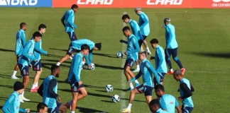 Treino do Flamengo nos EUA 2025
