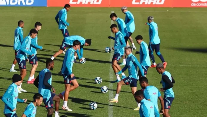 Treino do Flamengo nos EUA 2025