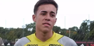 Johnny zagueiro Flamengo Copinha 2025