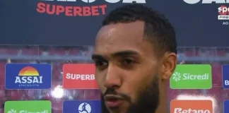 Juninho em entrevista após vitória do Flamengo por 2x0 sobre o Volta Redonda
