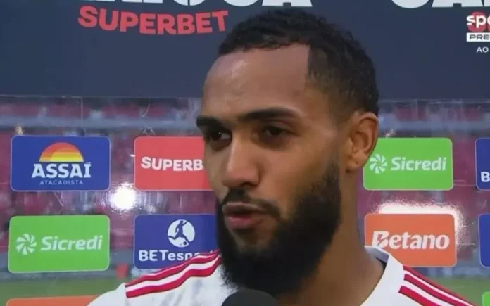 Juninho em entrevista após vitória do Flamengo por 2x0 sobre o Volta Redonda