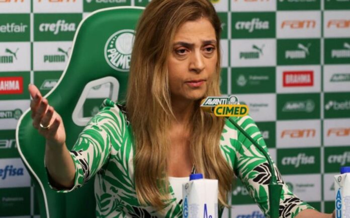 Leila Pereira presidente do Palmeiras