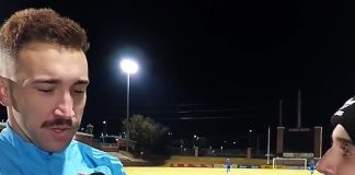 Leo Ortiz em entrevista nos EUA