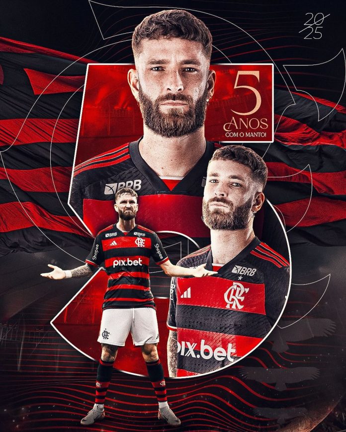 Léo Pereira 5 anos de Flamengo