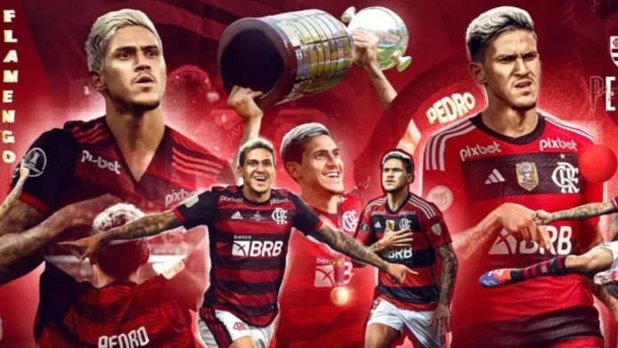 Pedro completa 5 anos de Flamengo