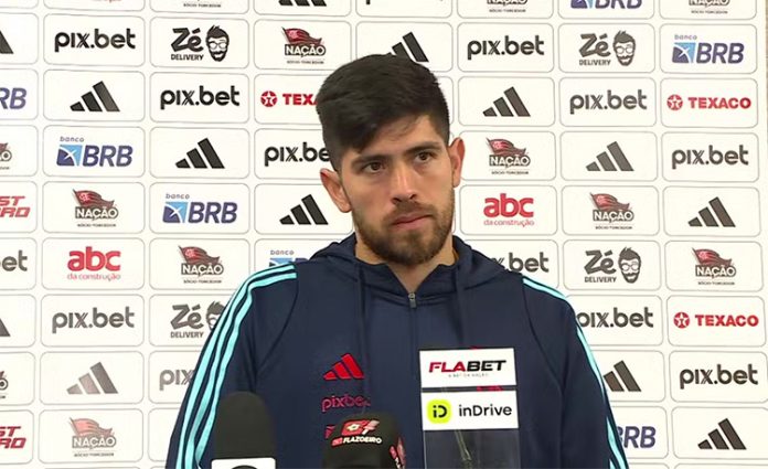 Rossi goleiro do Flamengo em entrevista nos EUA 2025